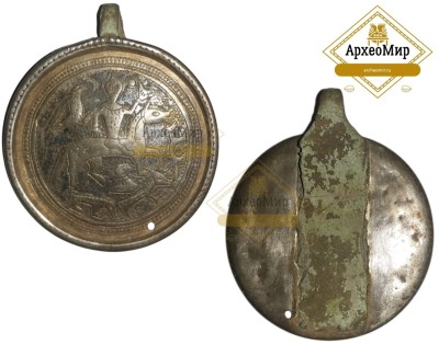 Бляха _Сокольничий_ Булгары (2).jpg (164.98 КБ) 612 просмотров Диаметр с ушком 6,7см