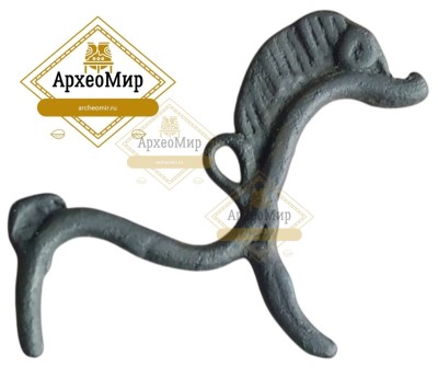 Привеска _Лошадка_, ранний железный век, ржв (2).jpg (90.15 КБ) 318 просмотров Размер: длина 5,5см<br />Топография объекта: Украина