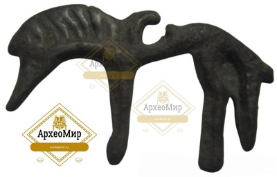 Привеска _Лошадка_, ранний железный век, ржв.jpg (78.74 КБ) 299 просмотров Размер: 3,4х2,2см<br />Топография объекта: Украина