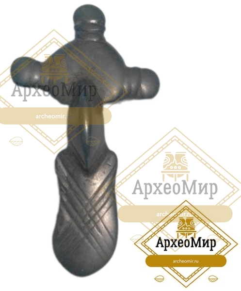 Пальчатая фибула Пеньковской культуры