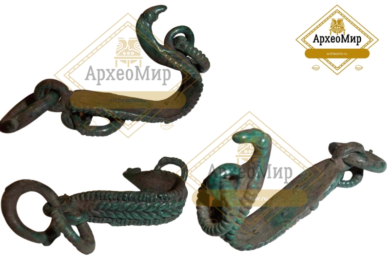 Поясной крюк, пьяноборская, ананьнвская культура, ржв, ранний железный век