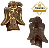Орнитоморфная фибула брошь