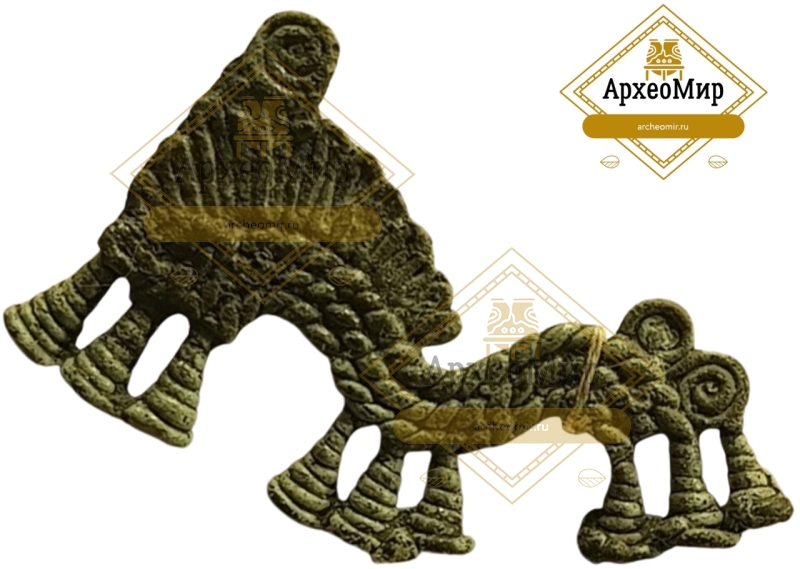 Височная подвеска, ранний железный век, ржв