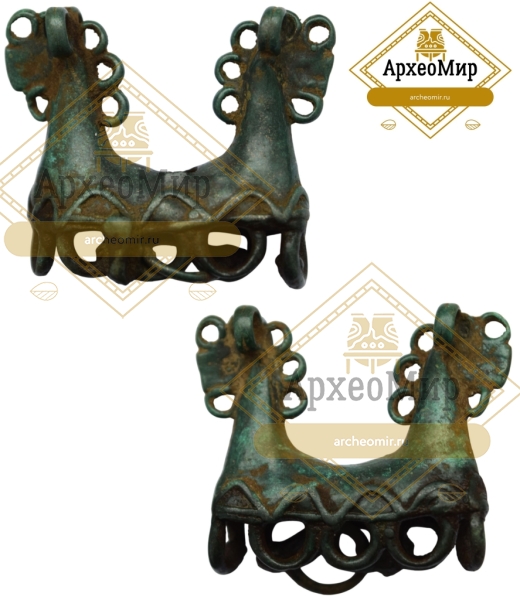 Зооморфная шумящая привеска 