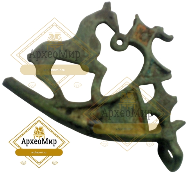 Фрагмент украшения с изображением 