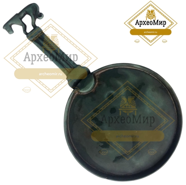 Зеркало Борисфенского типа с зооморфным навершием