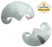 Лунница серебряная