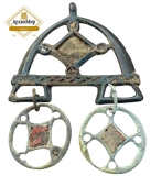 Лунница с подвесками 