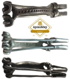 Фибула серебряная