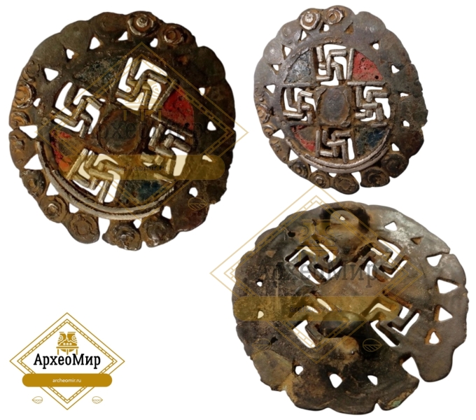 Фибула круглая 