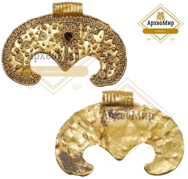 Лунница золотая, Черняховская культура