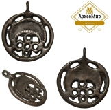 Лунница с крестом