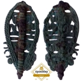 Биметаллическая ажурная булавка, ранний железный век, ржв