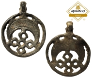 Лунница с крестом