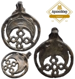 Лунница с крестом