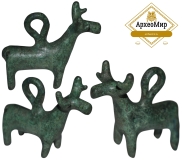 Привеска амулет "Лось" кобанская культура