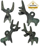 Привеска амулет "Олень" кобанская культура