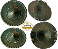 Нашивная бляшка, ранний железный век, ржв