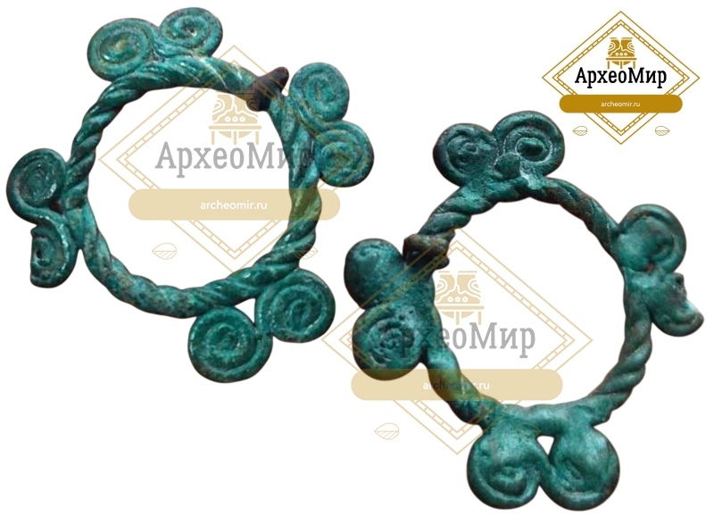 Застежка ранний железный век, ржв