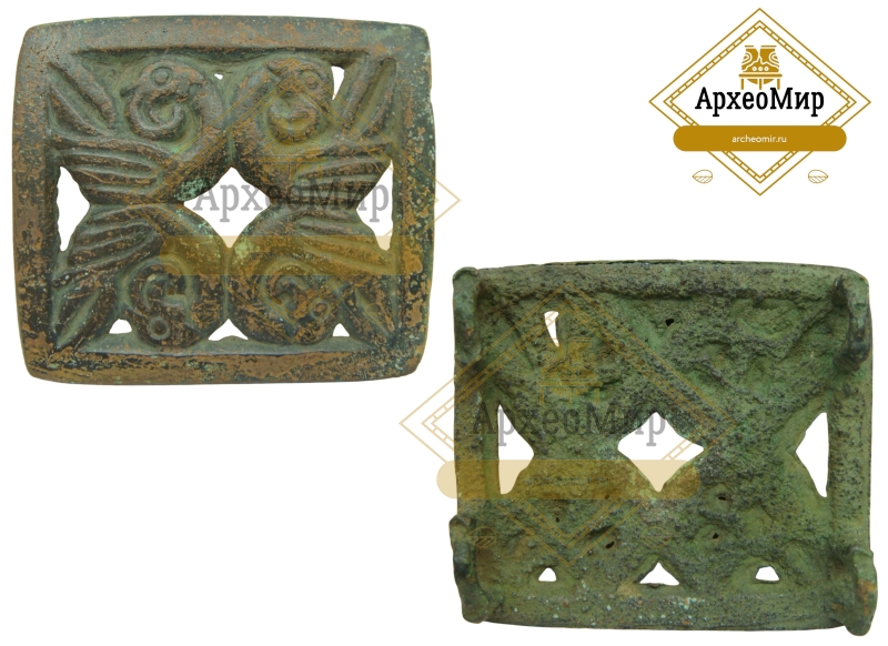 Накладка нашивная с изображением птиц