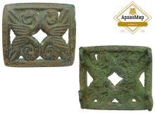 Накладка нашивная с изображением птиц