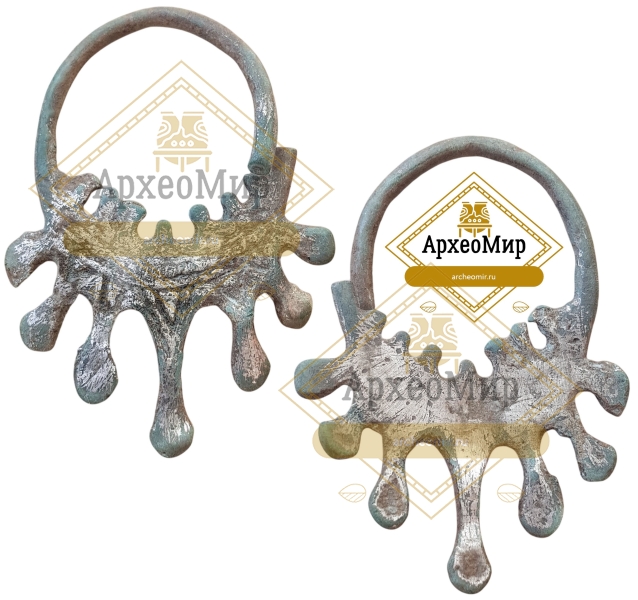 Височное семилучевое кольцо, Роменско-борщёвская культура