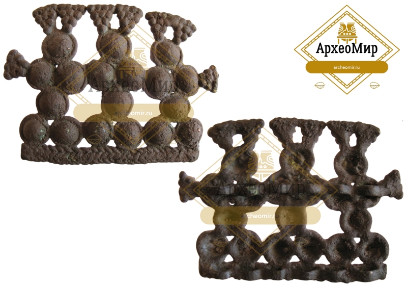 Нашивное украшение, дьяковская культура, ранний железный век, РЖВ