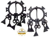 Ажурная застежка, ранний железный век, ржв