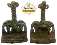 Колчанный крюк, Пьяноборская культура, ранний железный век, ржв