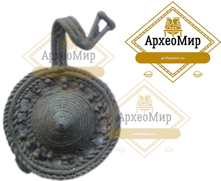 Умбоновидная привеска, умбон, РЖВ, дьяковская культура