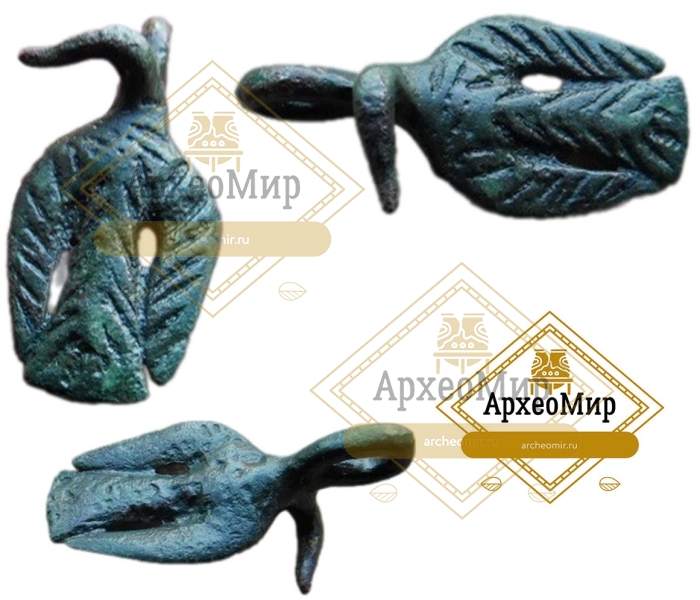 Привеска, амулет, птица, кобанская культура